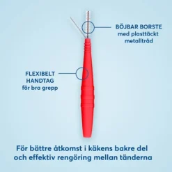 Plackers Dental Brush S 0,5 mm Mellanrumsborstar 24 st