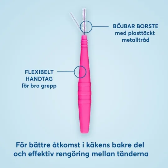 Plackers Dental Brush XS 0,4 mm Mellanrumsborstar 24 st
