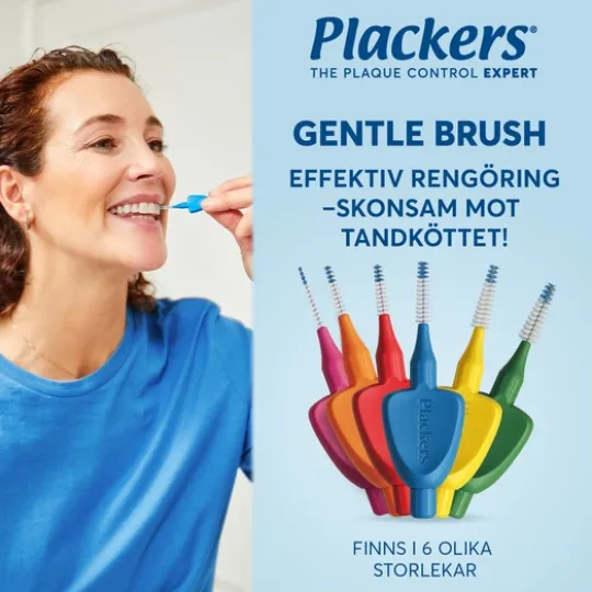 Plackers Gentle Brush 0,8 mm