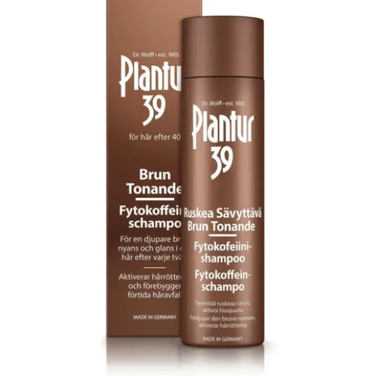 Plantur 39 Fytokoffeinschampo Brun Ton 250 ml