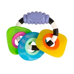 Playgro Textured Teething Rattle 0m+