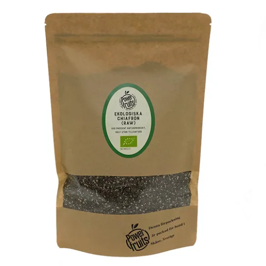 Powerfruits Ekologiska Chiafrön RAW 1 kg