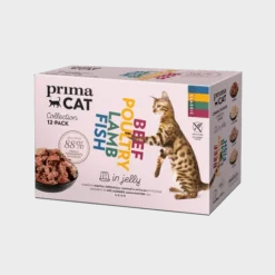 PrimaCat Classic multipack i gele 12 x 85 g