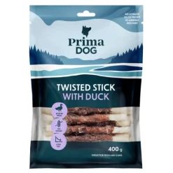 PrimaDog Tuggpinne med Anka 13 cm 400 g
