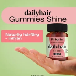 Priorin Daily Hair Shine 30 gummies