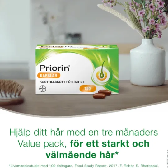 Priorin 180 kapslar