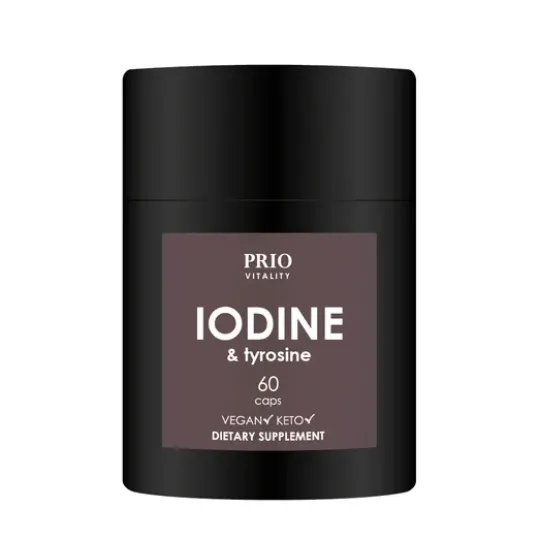 Prio Vitality Iodine & Tyrosine 60 kapslar
