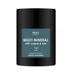 Prio Vitality Multi Mineral with Copper & Iron 150 kapslar