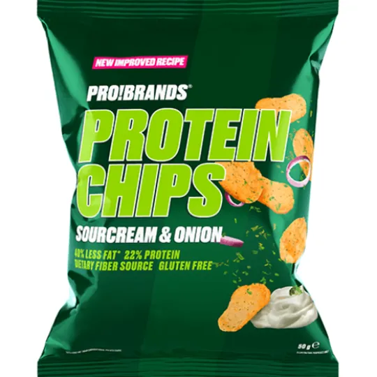 ProBrands Protein Chips Sour Cream & Onion 50g