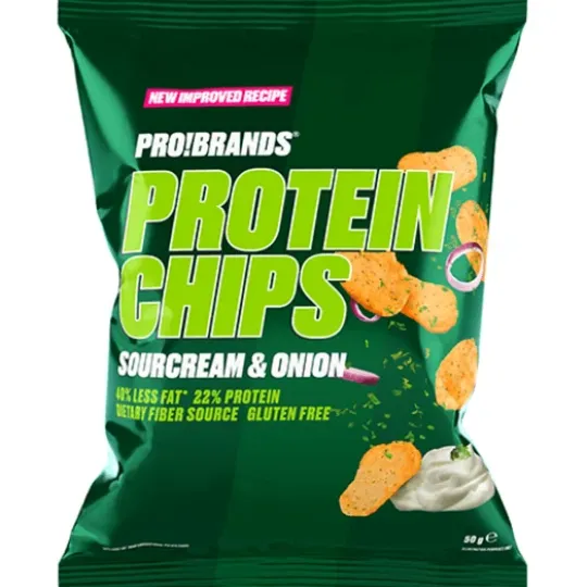 ProBrands Protein Chips Sour Cream & Onion 50g