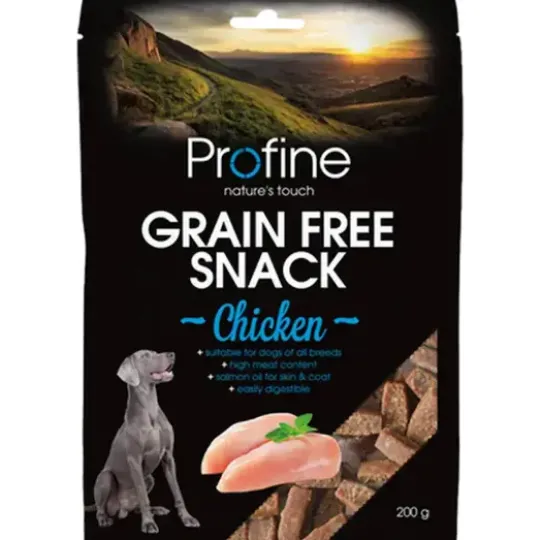 Profine Dog Grain Free Semi Moist Snack Chicken 200 g