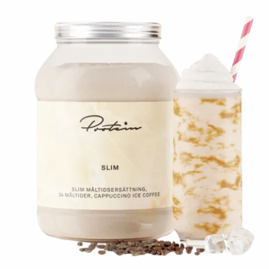 Protein.se Slim Måltidsersättning Cappuccino Ice coffee 1200 g