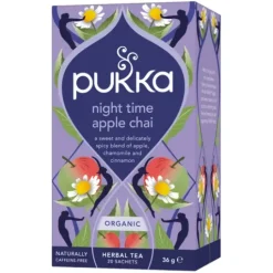 Pukka Örtte Night Time Apple Chai EKO 20 tepåsar