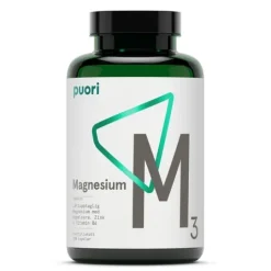 Puori M3 Magnesium & Zink 180 kapslar