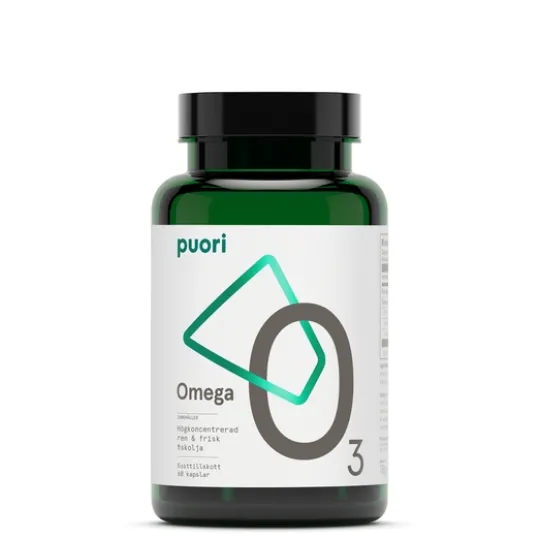 Puori O3 Omega-3 80% 2000 mg 60 kapslar