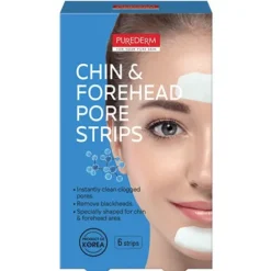 Purederm Chin & Forehead Strips 6 st