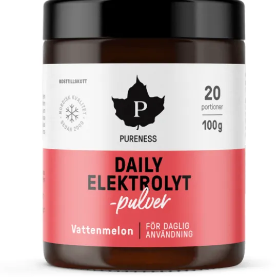 Pureness Daily Elektrolytpulver Vattenmelon 100 g