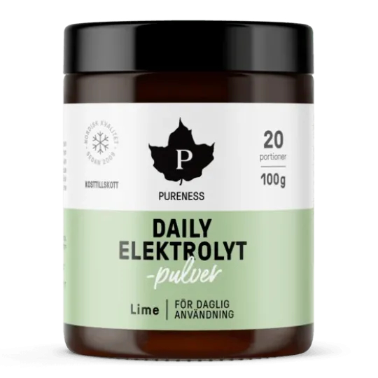 Pureness Daily Elektrolytpulver Lime 100 g