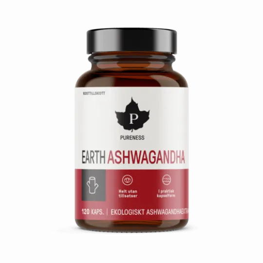 Pureness Earth Ashwagandha 120 kapslar