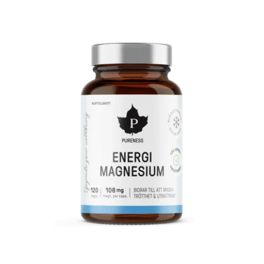 Pureness Energi Magnesium 120 kapslar