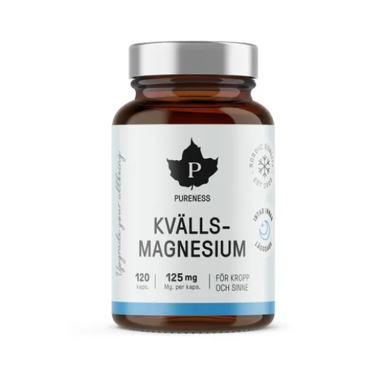 Pureness Kvällsmagnesium 120 kapslar