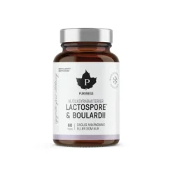 Pureness Mjölksyrabakterier Lactospore + Boulardii 60 kapslar