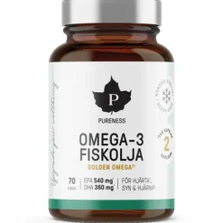 Pureness Omega-3 Fiskolja 70 kapslar