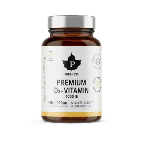 Pureness Premium D-vitamin 120 kapslar