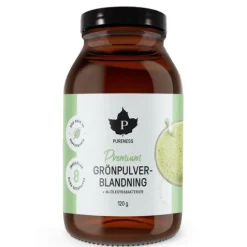 Pureness Premium Grönpulverblanding + mjölksyrabakterier 120 g