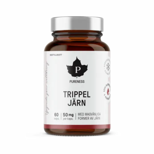 Pureness Trippel Järn 60 kapslar