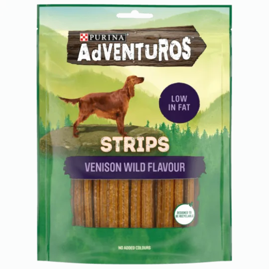 Purina AdVENTuROS Strips Venison 90 g