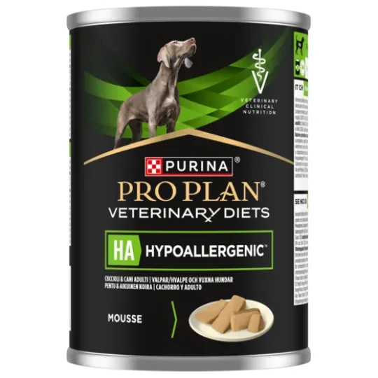 Purina Pro Plan Veterinary Diets Hypoallergenic Mousse Hund Våtfoder 400 g