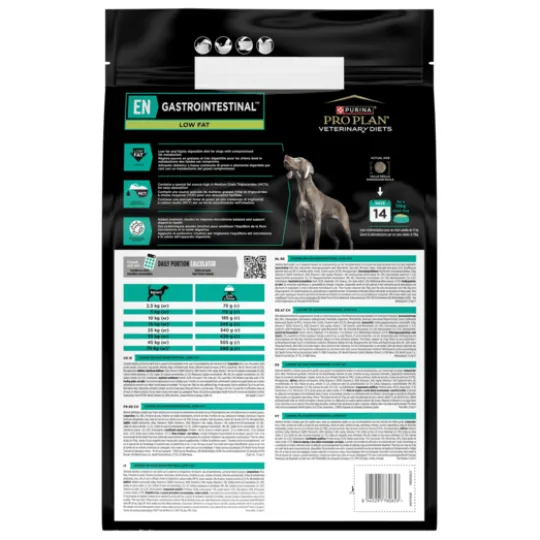 Purina Pro Plan Veterinary Diets Gastrointestinal Low Fat Hund Torrfoder 3,5 kg