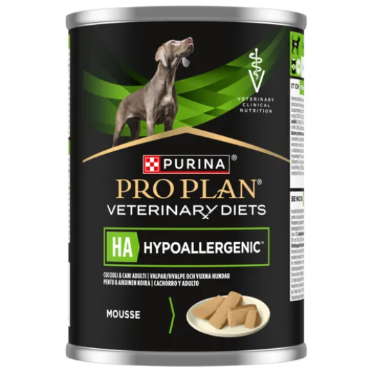 Purina Pro Plan Veterinary Diets Hypoallergenic Mousse Hund Våtfoder 400 g