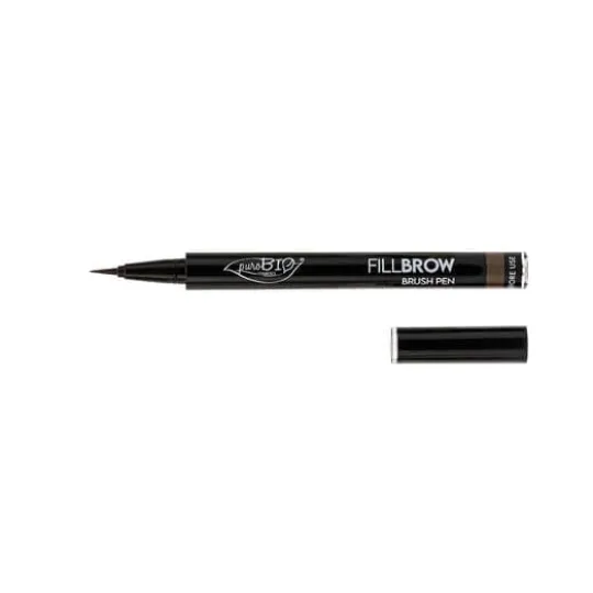 puroBIO Eyebrow Fillbrow Brush Pen Dark Brown 03 0,7 ml