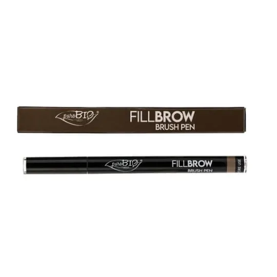 puroBIO Eyebrow Fillbrow Brush Pen Soft Brown 02 0,7 ml