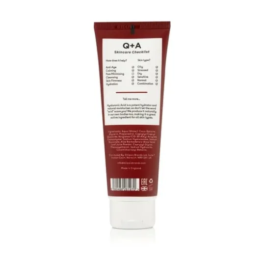 Q+A Hyaluronic Acid Gel Hydrating Cleanser 125 ml