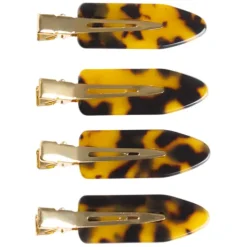 Rapunzel of Sweden Creaseless Clips Tortoiseshell 4 st