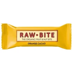 Rawbite Frukt- & Nötbar Apelsin & Kakao 50 g