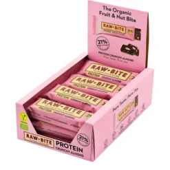 Rawbite Proteinbar Crunchy Mandel EKO 45 g 12-pack