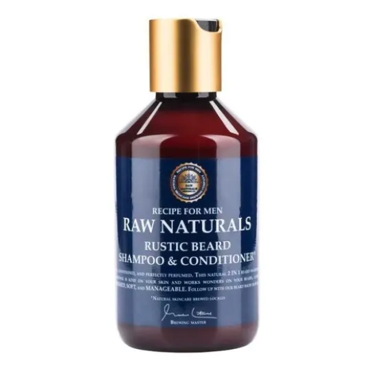 RAW Naturals Rustic Beard Shampoo & Conditioner 250 ml