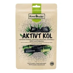 Rawpowder Aktivt Kol Pulver 100 g