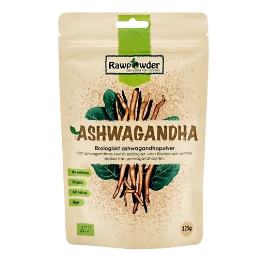 Rawpowder Ashwagandha Pulver 125 g