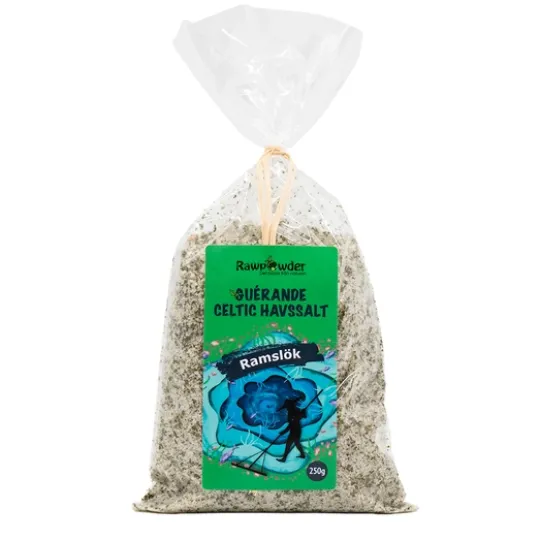 Rawpowder Guérande Celtic Havssalt Ramslök 250 g