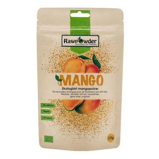 Rawpowder Mangopulver EKO 125 g