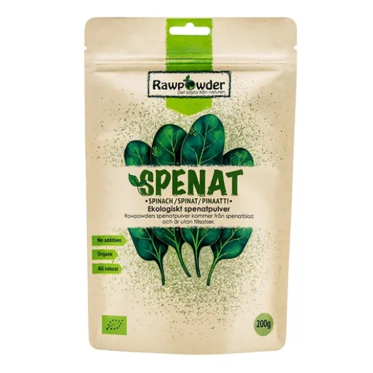 Rawpowder Spenatpulver EKO 200 g