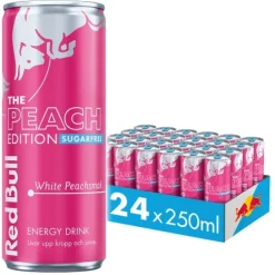 Red Bull Summer Edition White Peach Sugarfree 24 x 250 ml