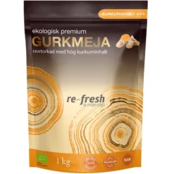 Re-fresh Superfood Gurkmejapulver EKO 1 kg