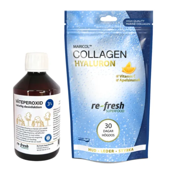Re-Fresh Superfood Väteperoxid + Collagen Hyaluron