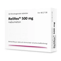 Relifex 500 mg 30 tablett(er) Filmdragerad tablett